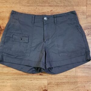 Women's Gray Casual Shorts